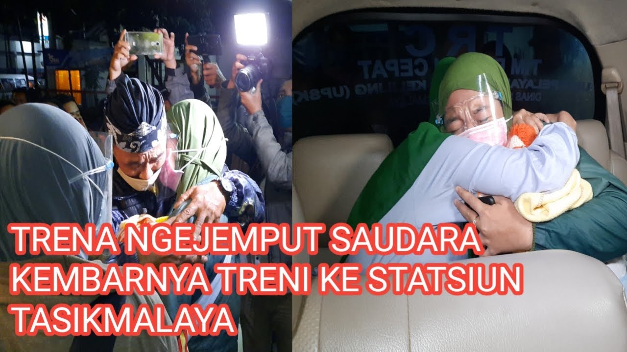 Trena Menjemput Saudara Kembar nya Treni Ke Statsiun Tasikmalaya//Trena Treni