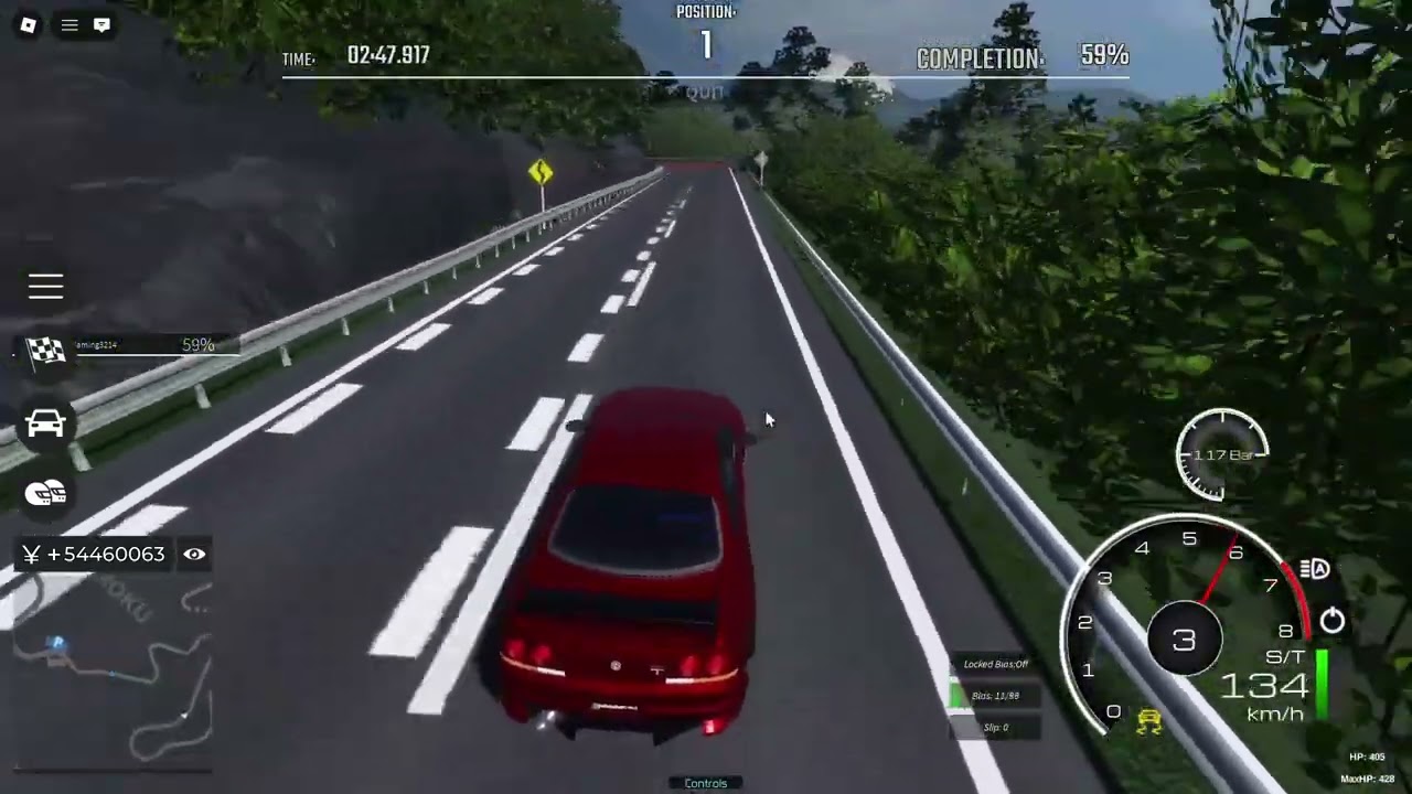 Racing a R33 in MRT
