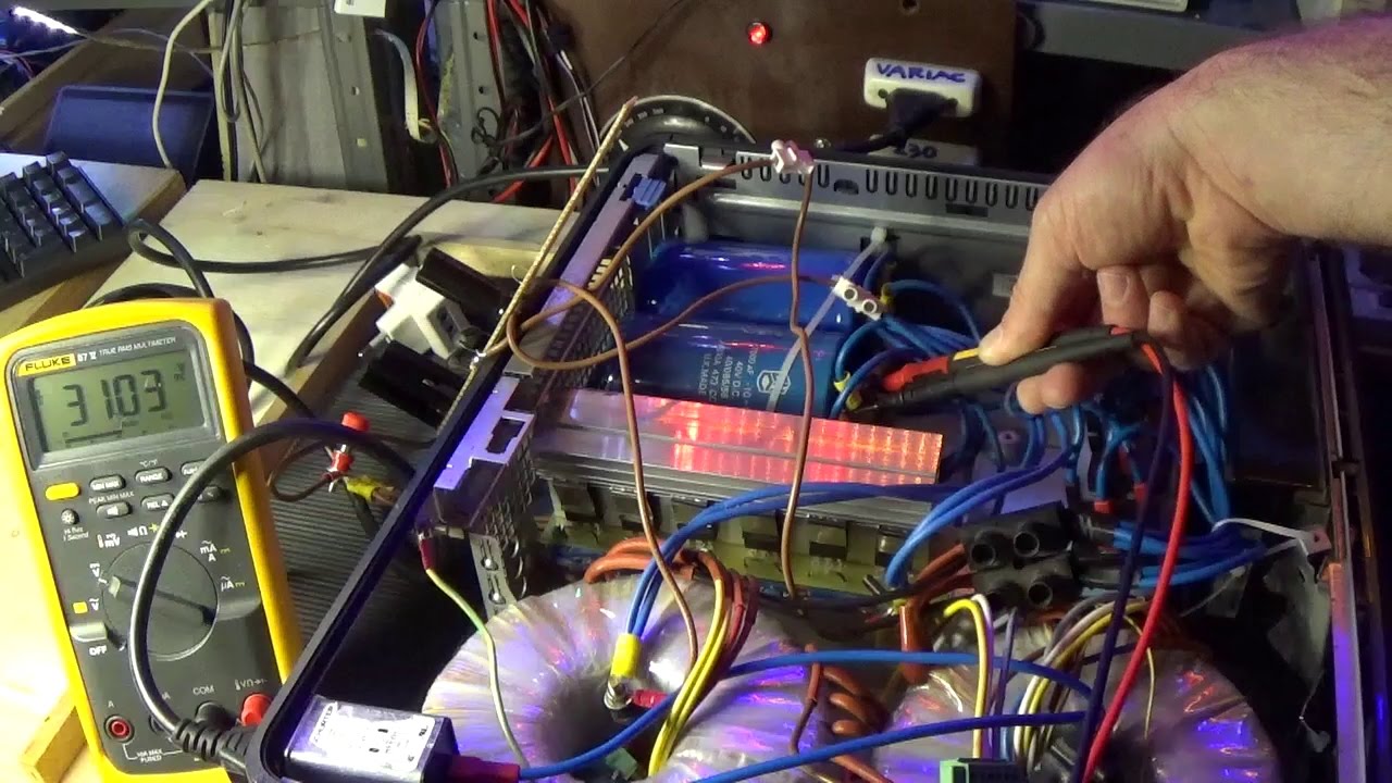 0284: Alimentatore lineare 12V 60 ampere, primo collaudo