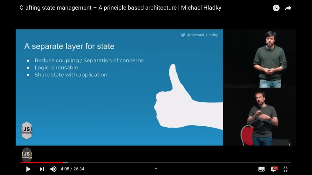 Crafting state management – A principle based architecture | Michael Hladky