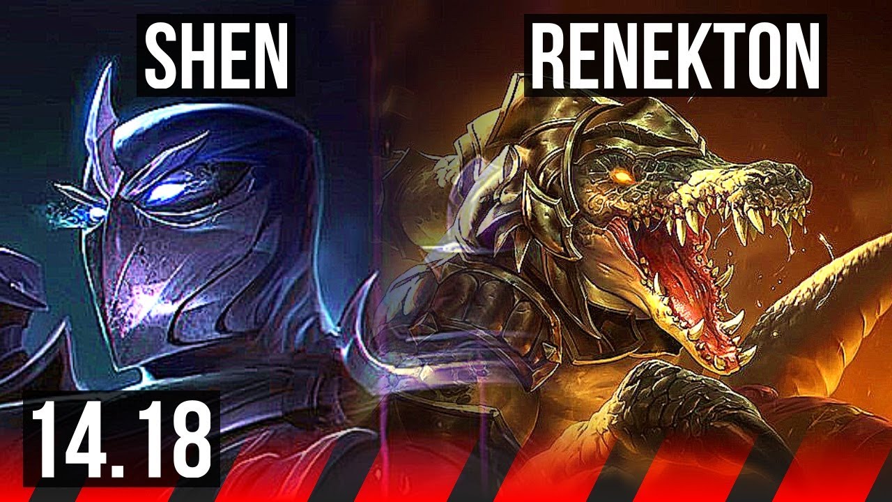 SHEN vs RENEKTON (TOP) | Rank 6 Shen, 5/3/15 | EUW Challenger | 14.18