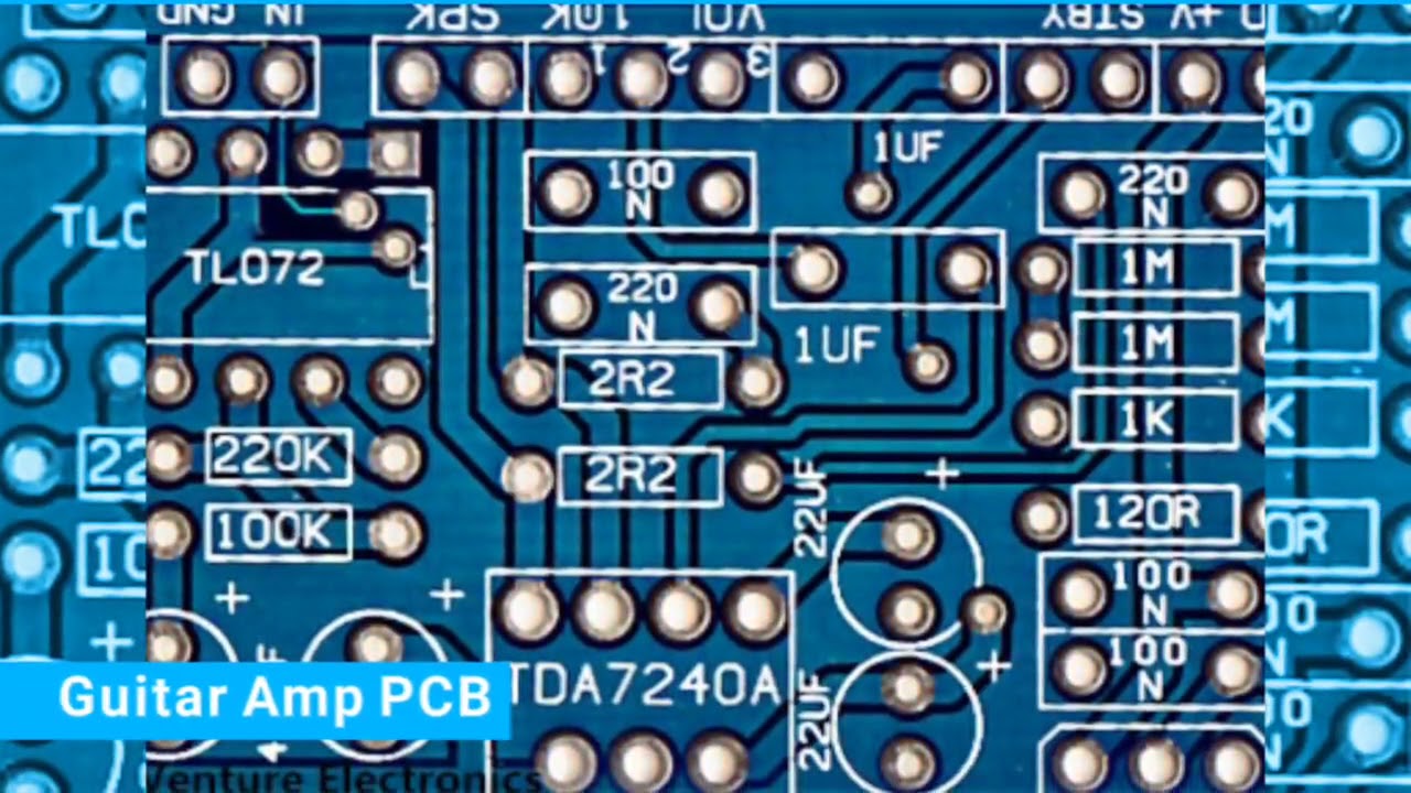 Guitar Amp PCB