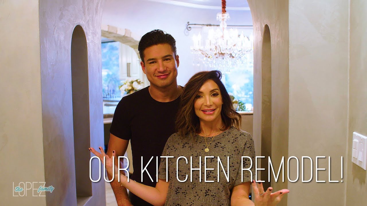 Courtney and Mario Lopez Kitchen Remodel and Tour