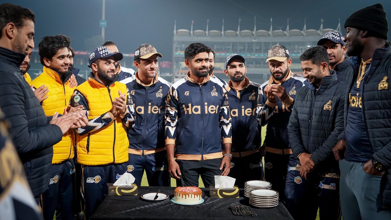 Zalmi Skipper, Babar Azam Cuts Cake Celebrating His Fastest 10,000 T20 Runs