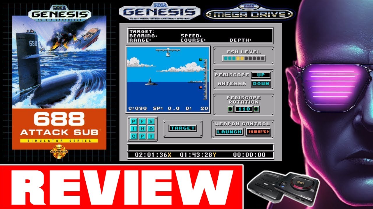 688 Attack Sub REVIEW | Sega Mega Drive/Genesis | retroActive