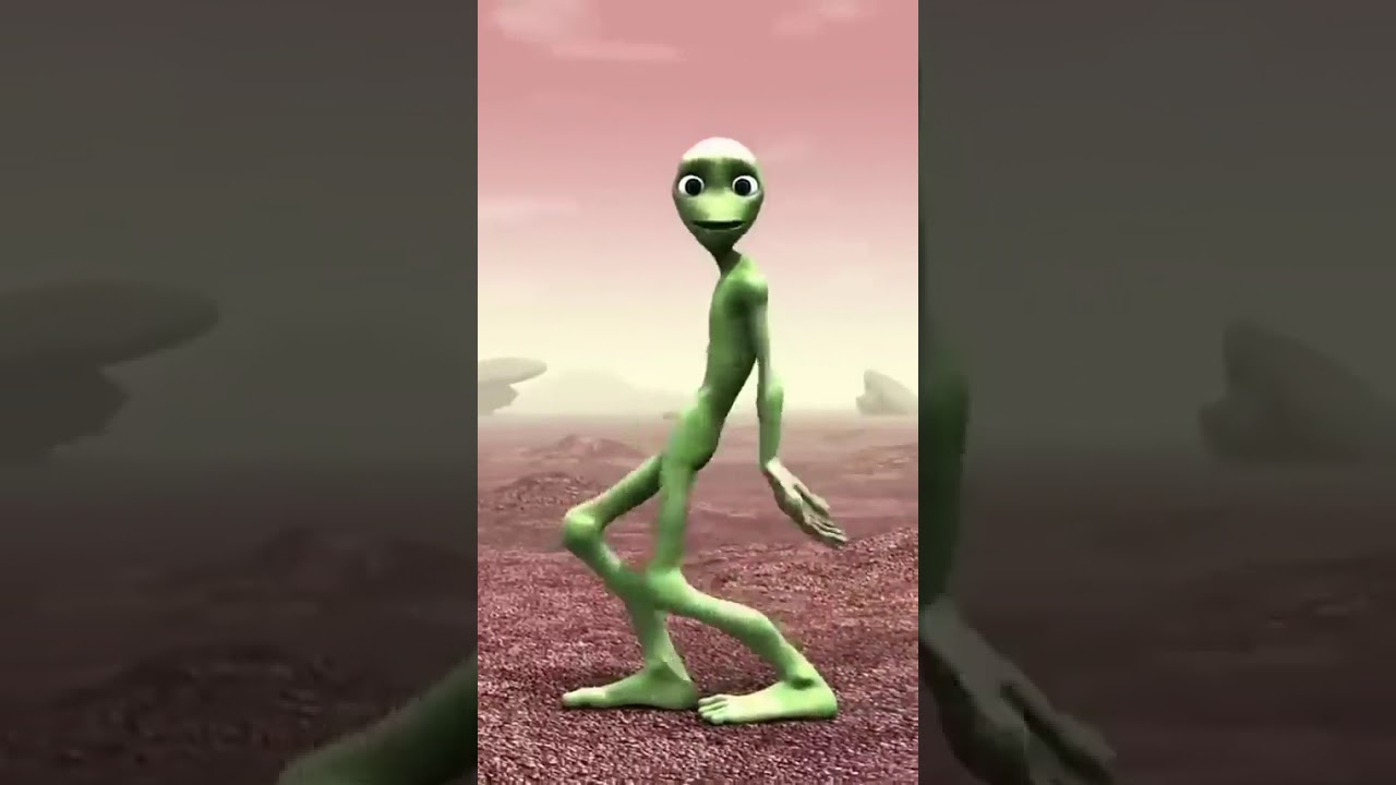 Green Alien Dance 👽 | Dame Tu Cosita Challenge #animation #incredibox