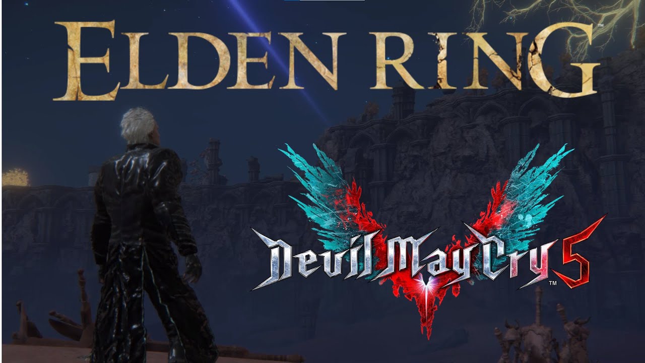 Can Vergil Solo All of Elden Ring Part 2 | MODDED GAMEPLAY|
