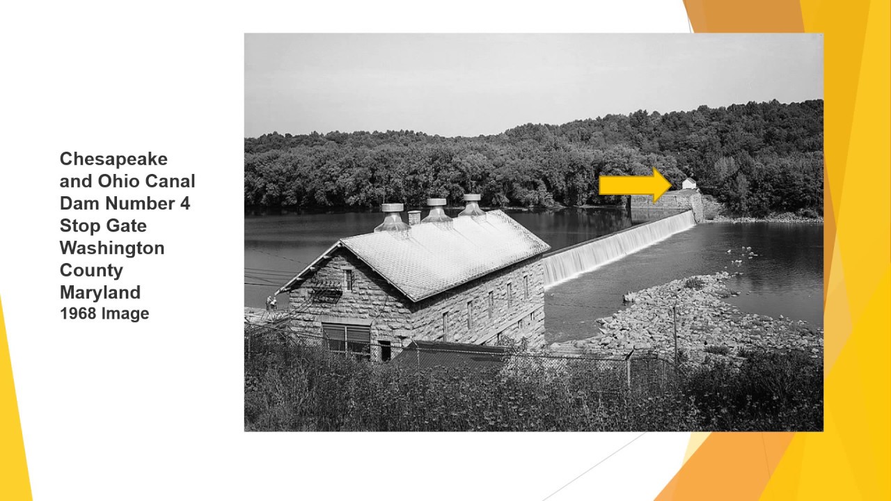 C & O Canal - Dam Number 4 Stop Gate - Mile Marker 84.4