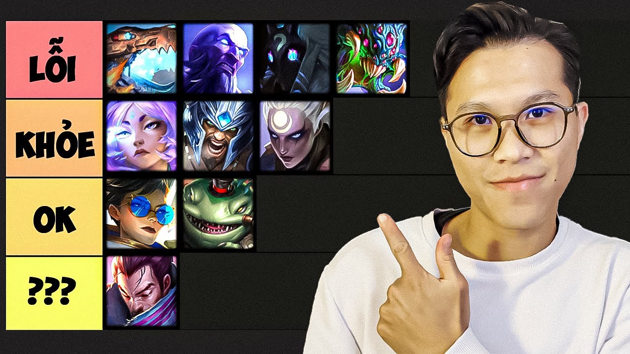 Top 10 Đội Hình Leo Rank Thần Tốc Phiên Bản 16.1C