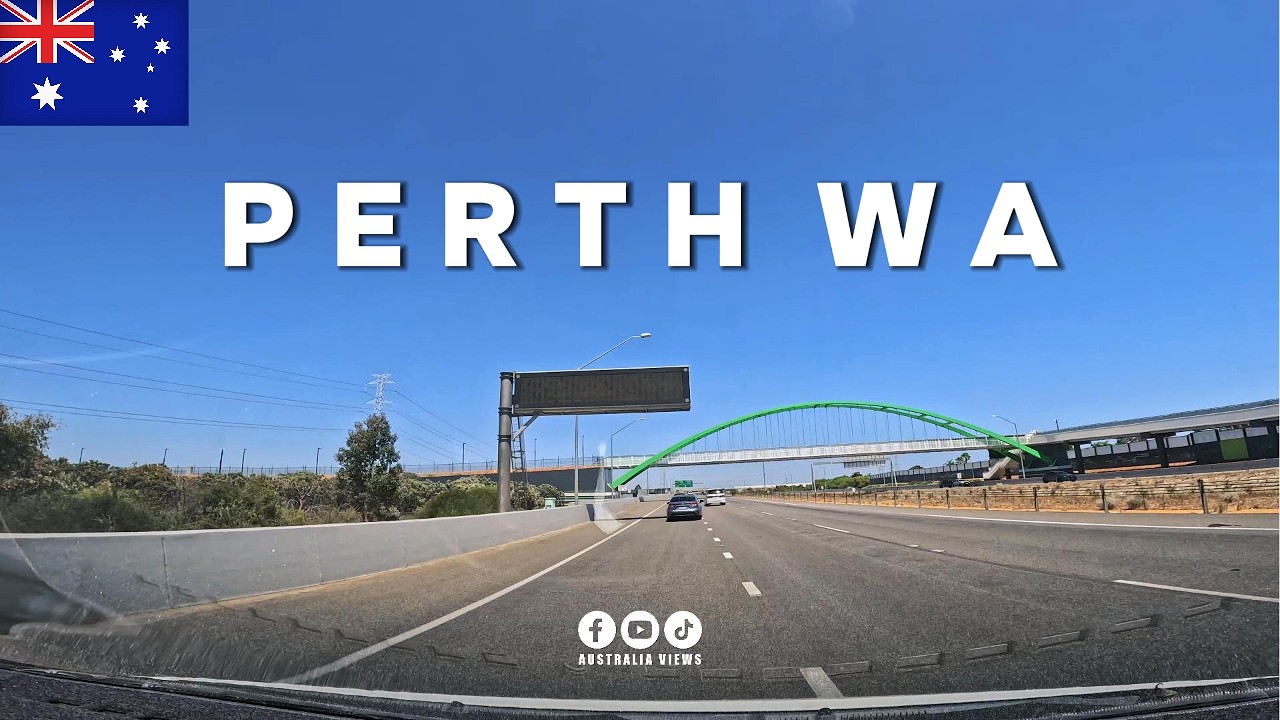 Driving Tour in Perth Western Australia | #australia #travel #viralvideo #trending #roadtrip #viral