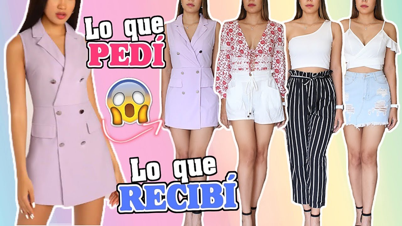HAUL ROPA CHINA: LO QUE PEDÍ VS LO QUE RECIBÍ - BACK TO SCHOOL SHEIN♡│Mirianny