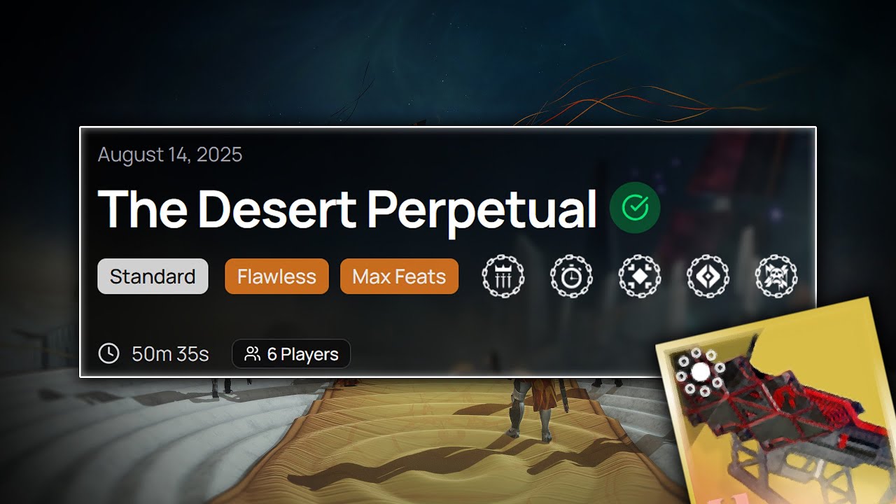 Flawless 5 Feat Desert Perpetual (Post-Nerf)