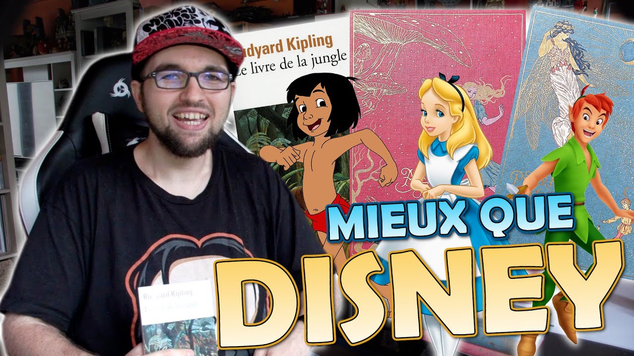 📙 Coin Lecture #44 (3/3) : Peter Pan, Alice au pays des merveilles et Le Livre de la Jungle