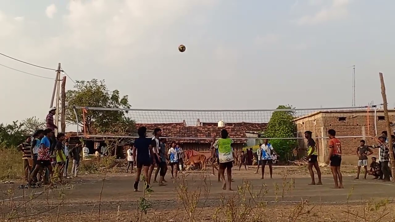 Karoni Bela Volleyball Tournament Semi Fainal Nandigama Vs RDC adilabad @Kanaka18