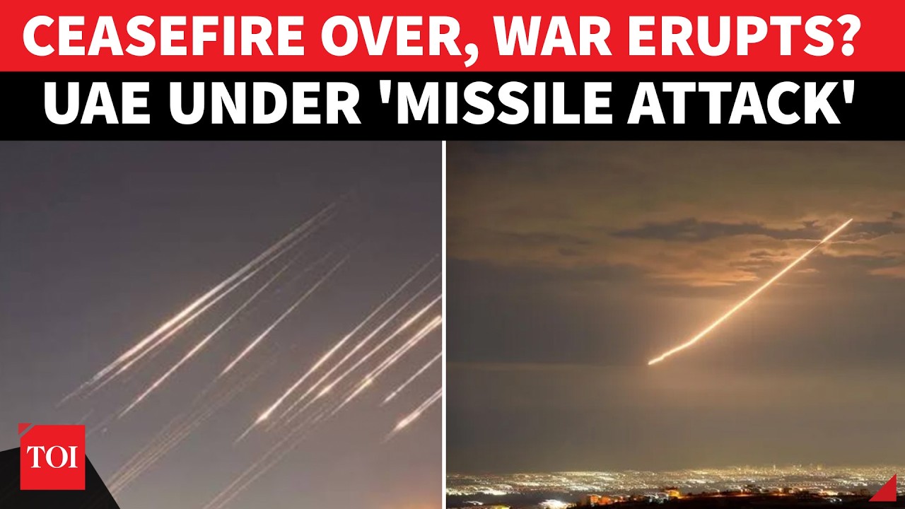 BREAKING: Missile Wave Rocks UAE, Iran Resumes Revenge Operation? Air Defences Scramble