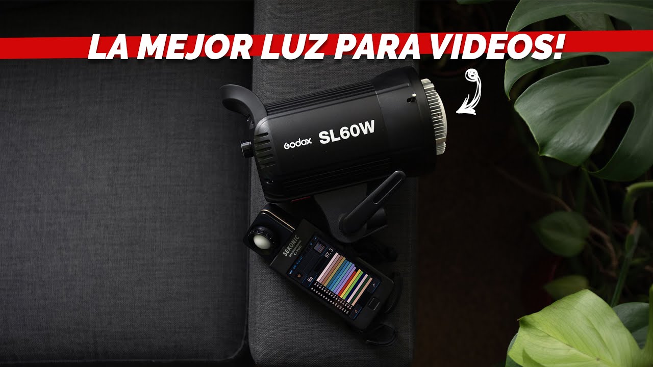 como elegir luces para vídeos