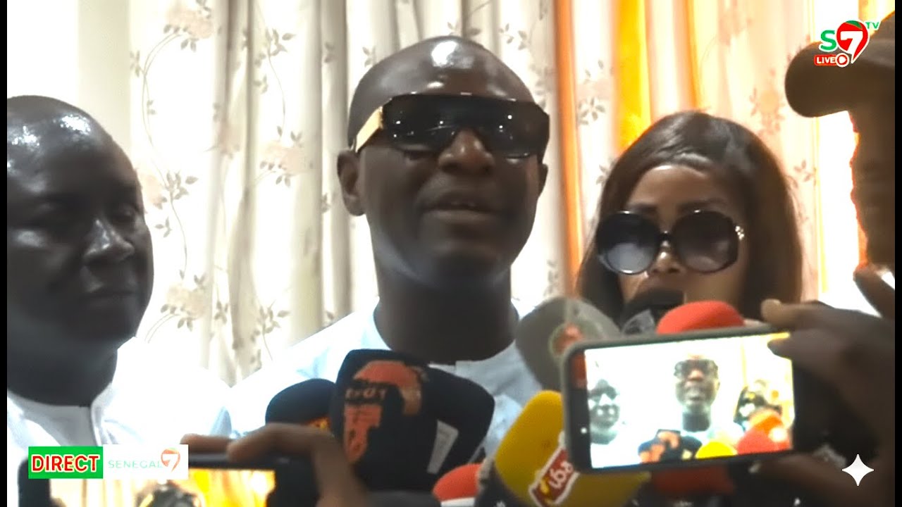 🔴 Direct – Déclaration de Badara Gadiaga après sa sortie de prison