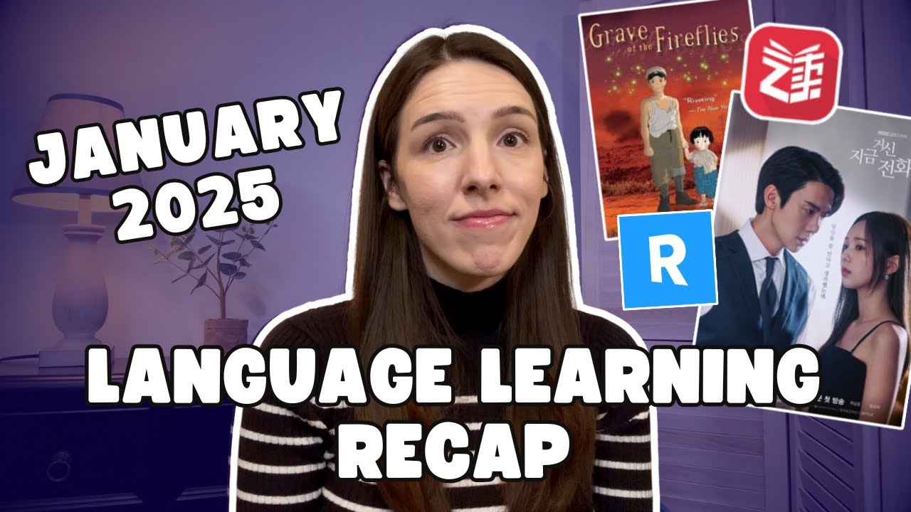 Starting Off The Year Strong? 🇰🇷 🇨🇳 🇯🇵 Language Recap || January 2025