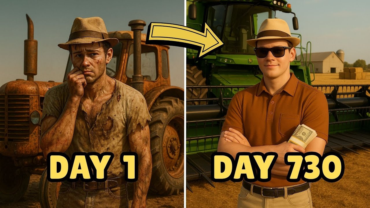 I Spent 2 Years Farming From Scratch in Farming Simulator 25