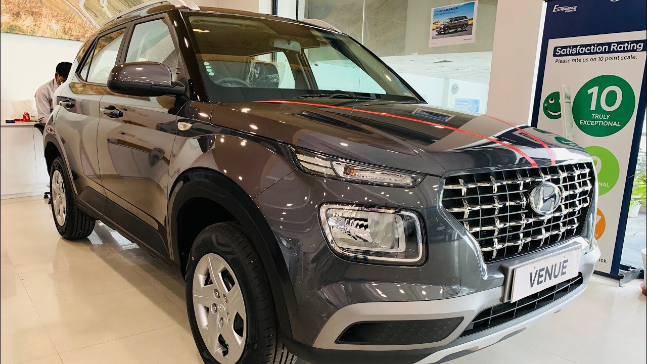 HYUNDAI VENUE S 2021 | BS6 VENUE 2021 S FEATURES | INTERIOR & EXTERIOR | HYUNDAI VENUE GREY COLOUR