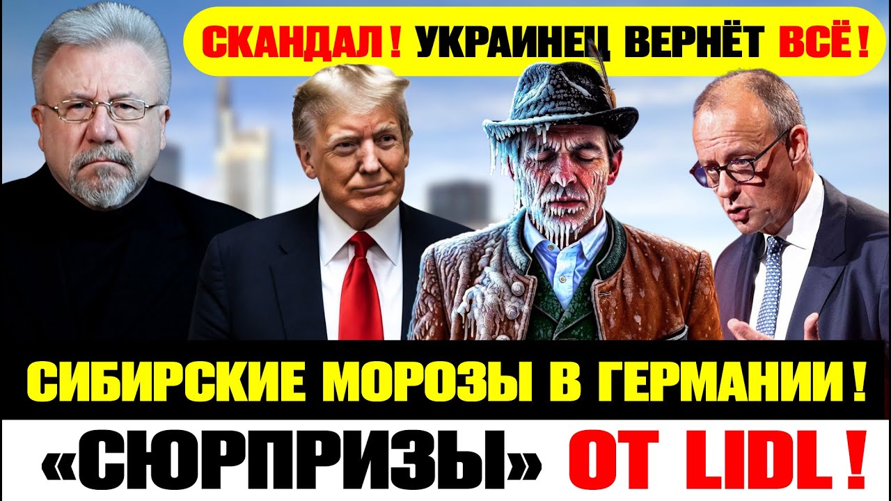 Германия Сегодня: Как же вернуть деньги за GEZ? Трамп едет с «десантом» в Давос!