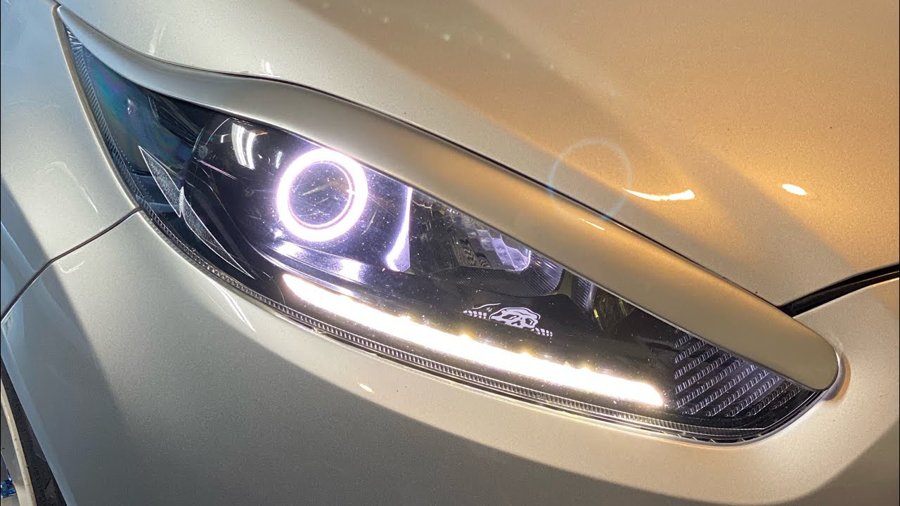 CUSTOM FIESTA ST EURO HEADLIGHTS