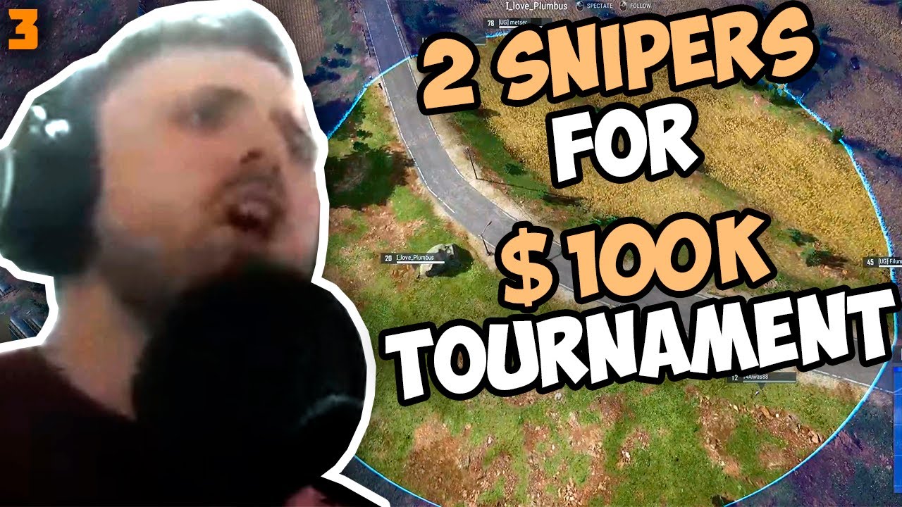 Forsen chose snipers for $100k Tournament