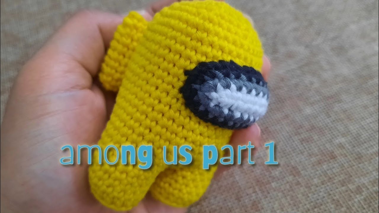 Among us amigurumi crochet tutorial