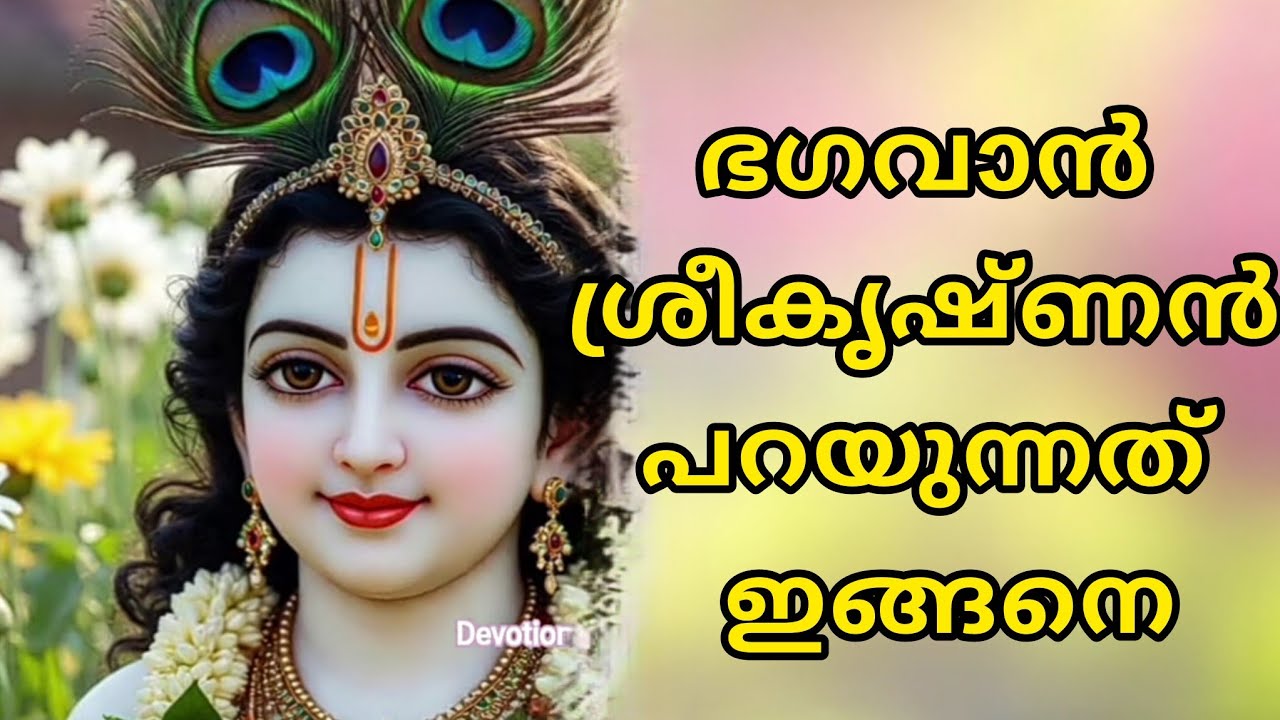 എന്നും രാവിലെ സൂര്യൻ ഉദിക്കുമ്പോഴും / motivation talks # Krishna talks 