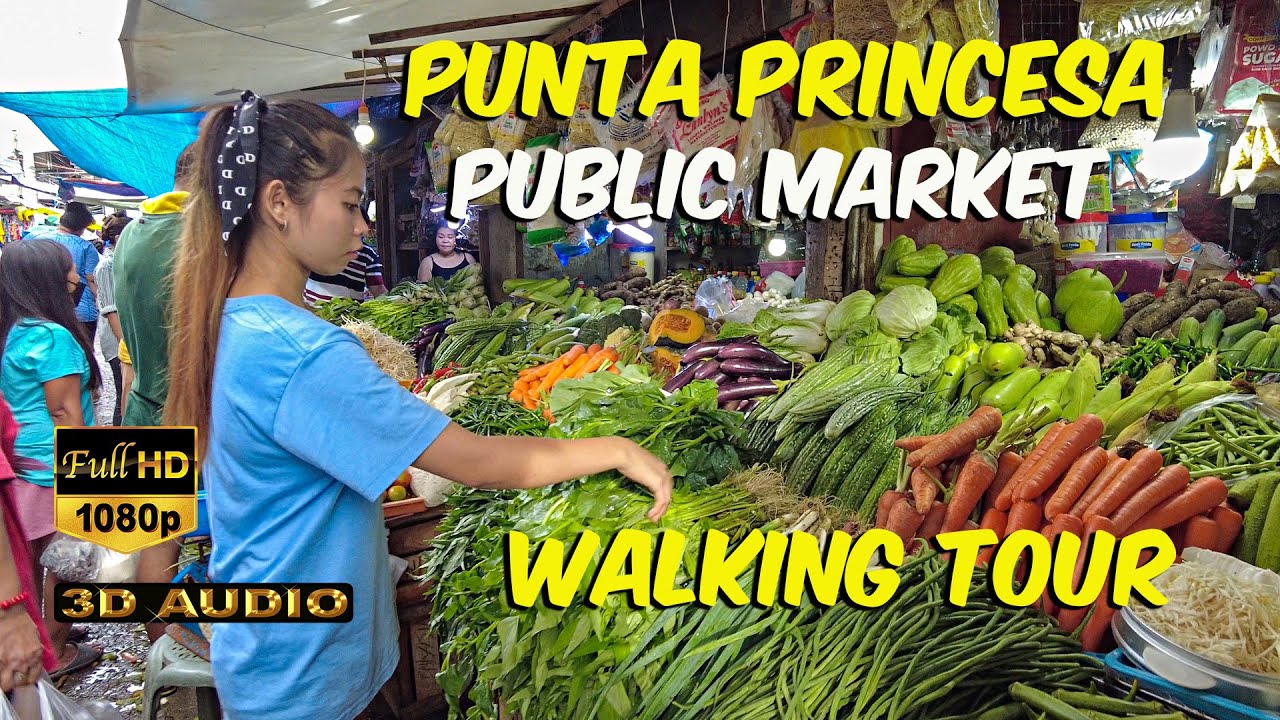 PUNTA PRINCESA PUBLIC MARKET || WALKING TOUR || CEBU CITY