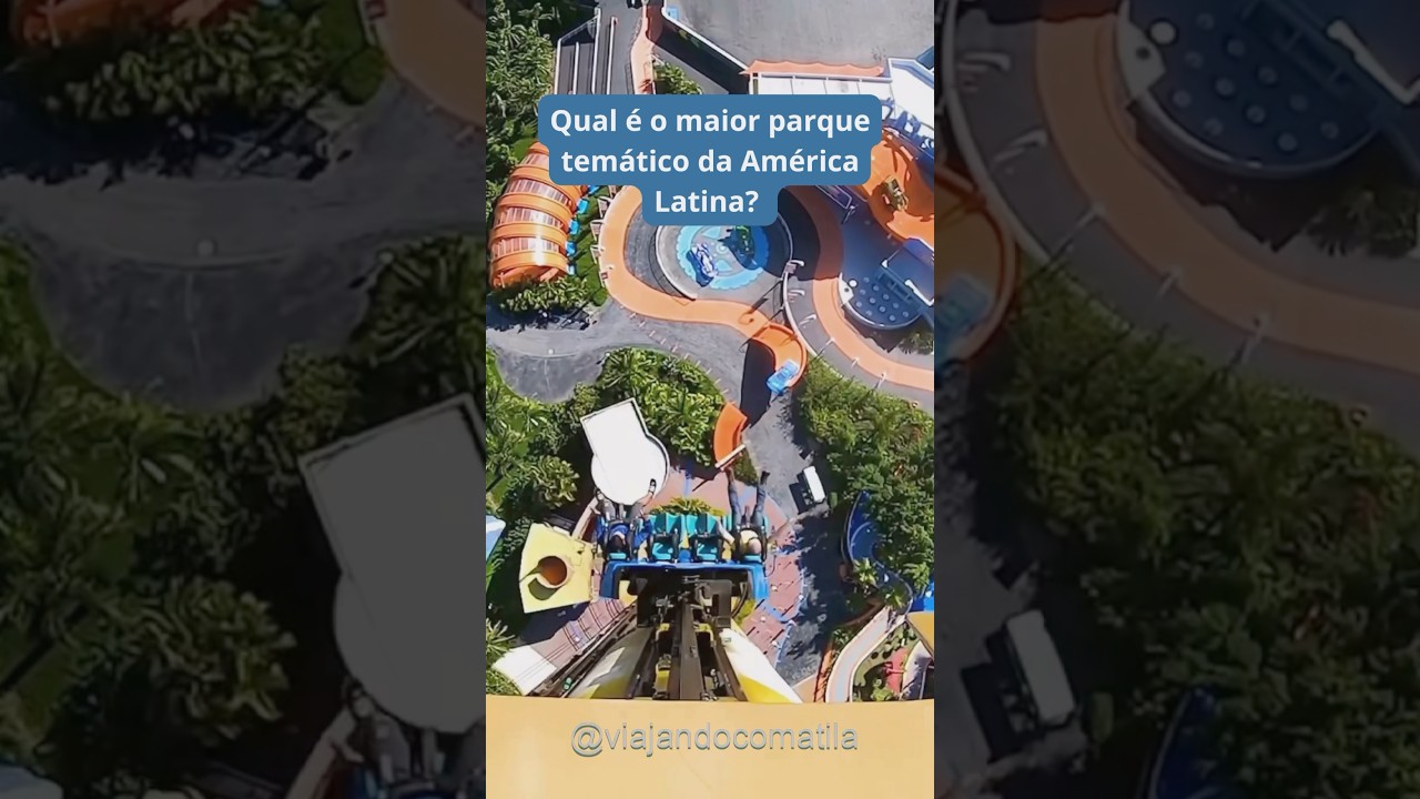 Qual é o maior Parque Temático da América Latina? 