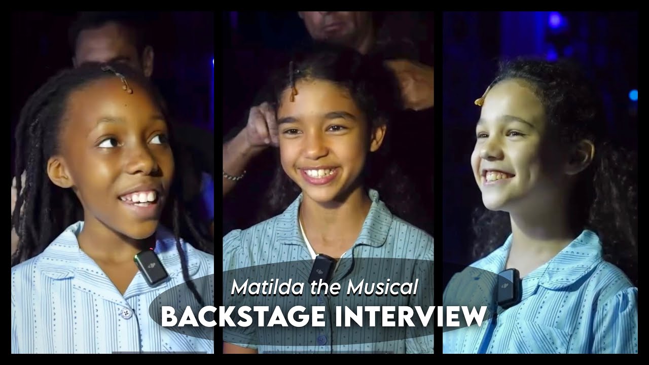 Behind the Scenes with the 3 International Tour Matildas! | Matilda the Musical