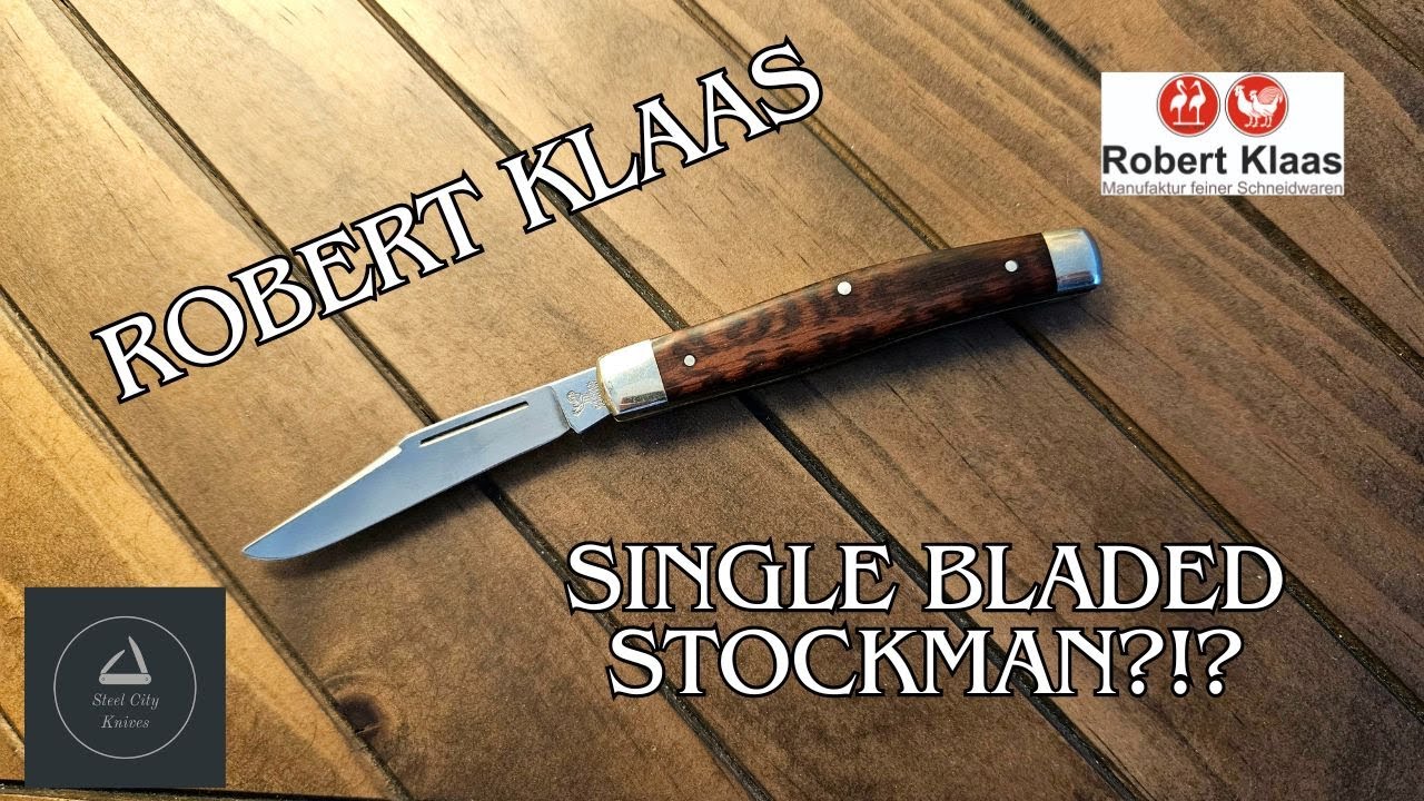 Robert Klaas single bladed stockman 