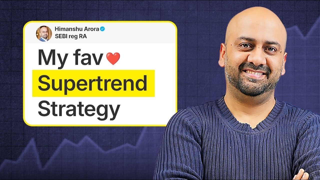 Three Supertrend Trading Strategy by Himanshu Arora | Trading Indicator | Swing Trading