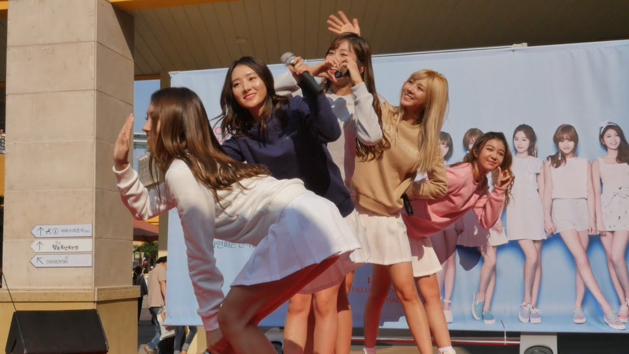 160924 밍스 (MINX) 김해 롯데 프리미엄 아울렛 공연 직캠