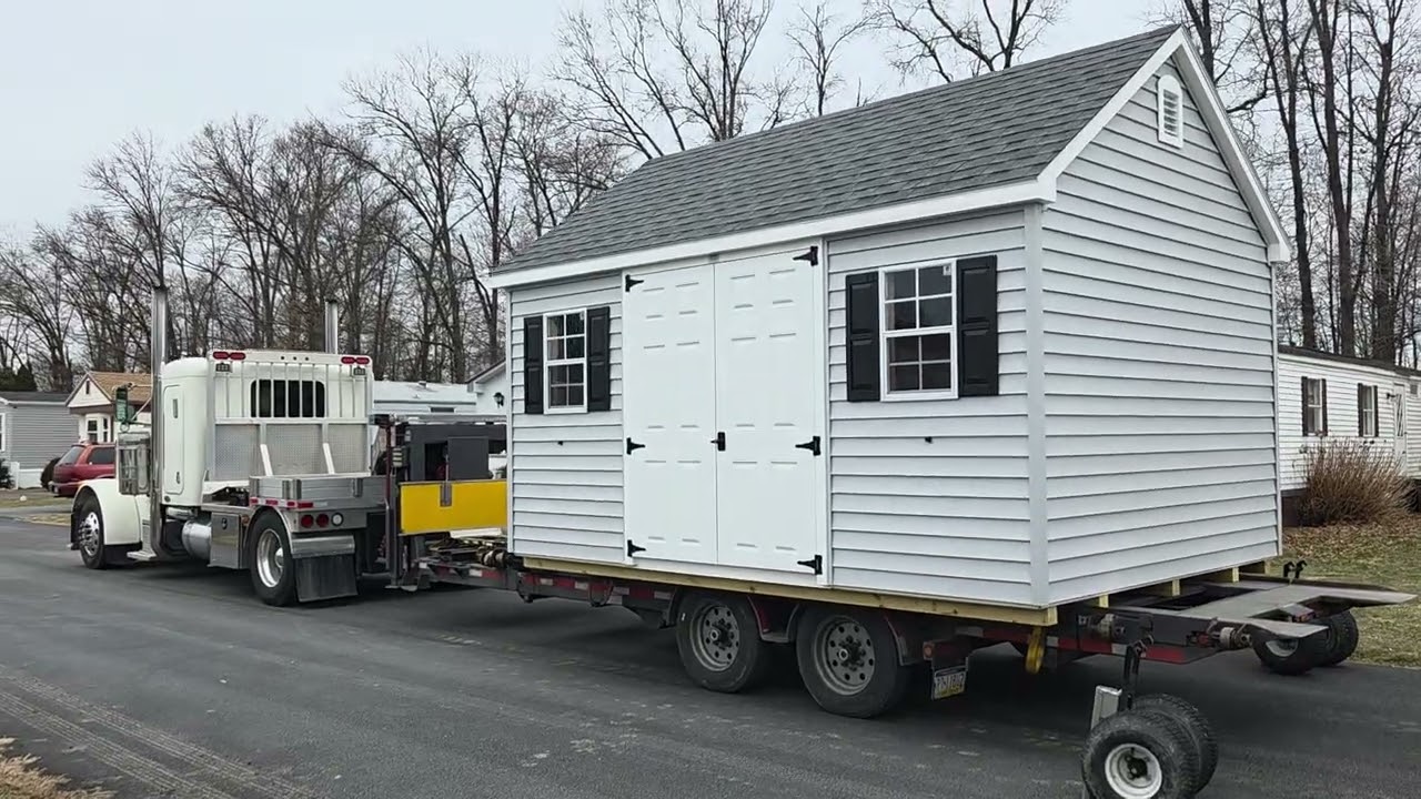 Demolition of the old shed  on March  2 ,2026