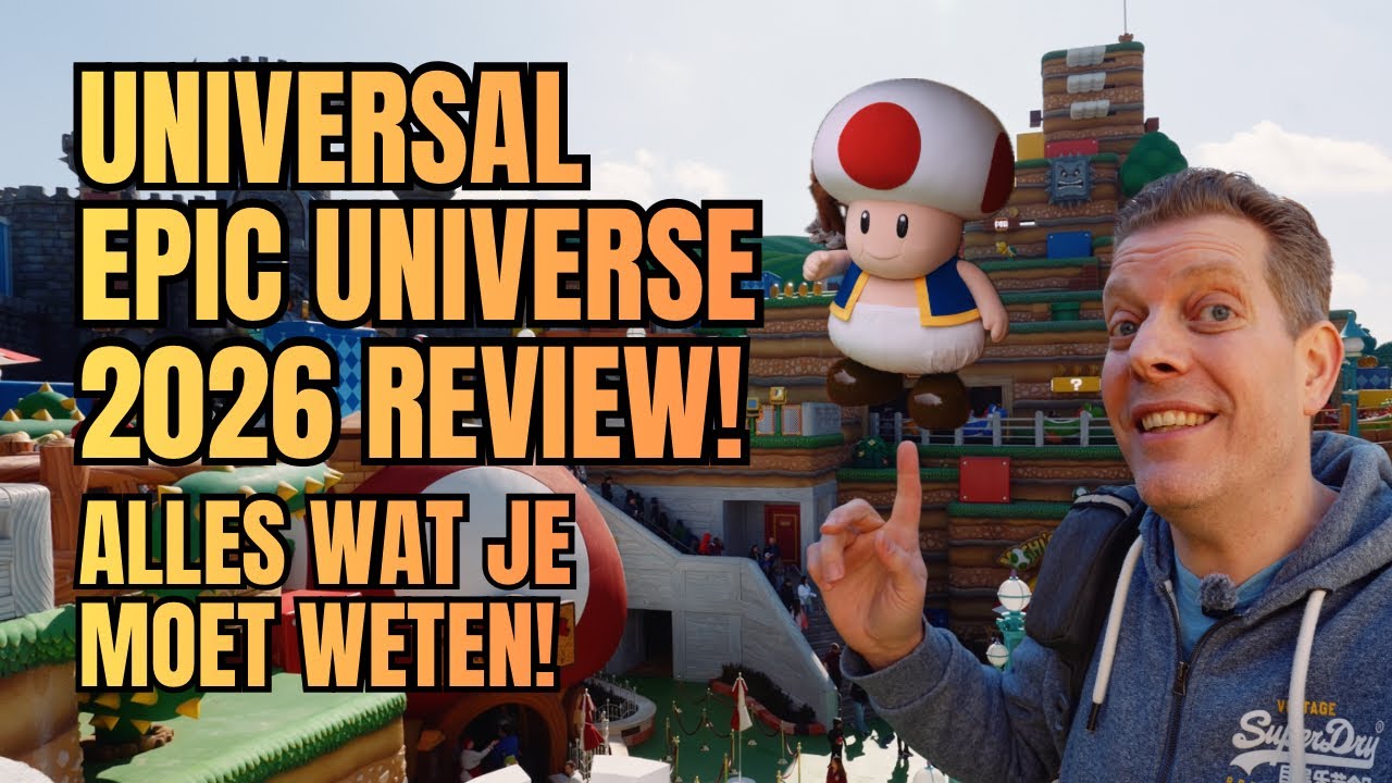 VEEL VERANDERD 9 MAANDEN NA OPENING?!? UNIVERSAL EPIC UNIVERSE 2026 REVIEW! Tips, onrides en updates