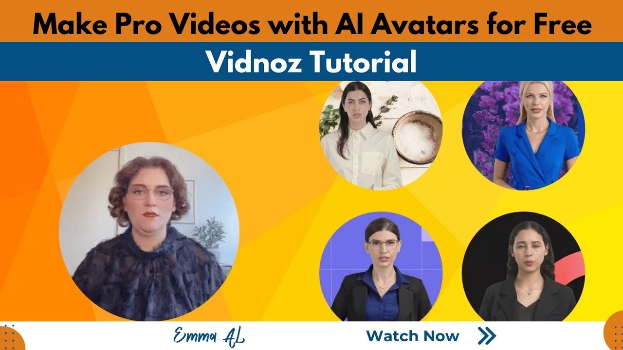 Vidnoz AI Tutorial: Create Videos with AI Avatars or Your Own Voice