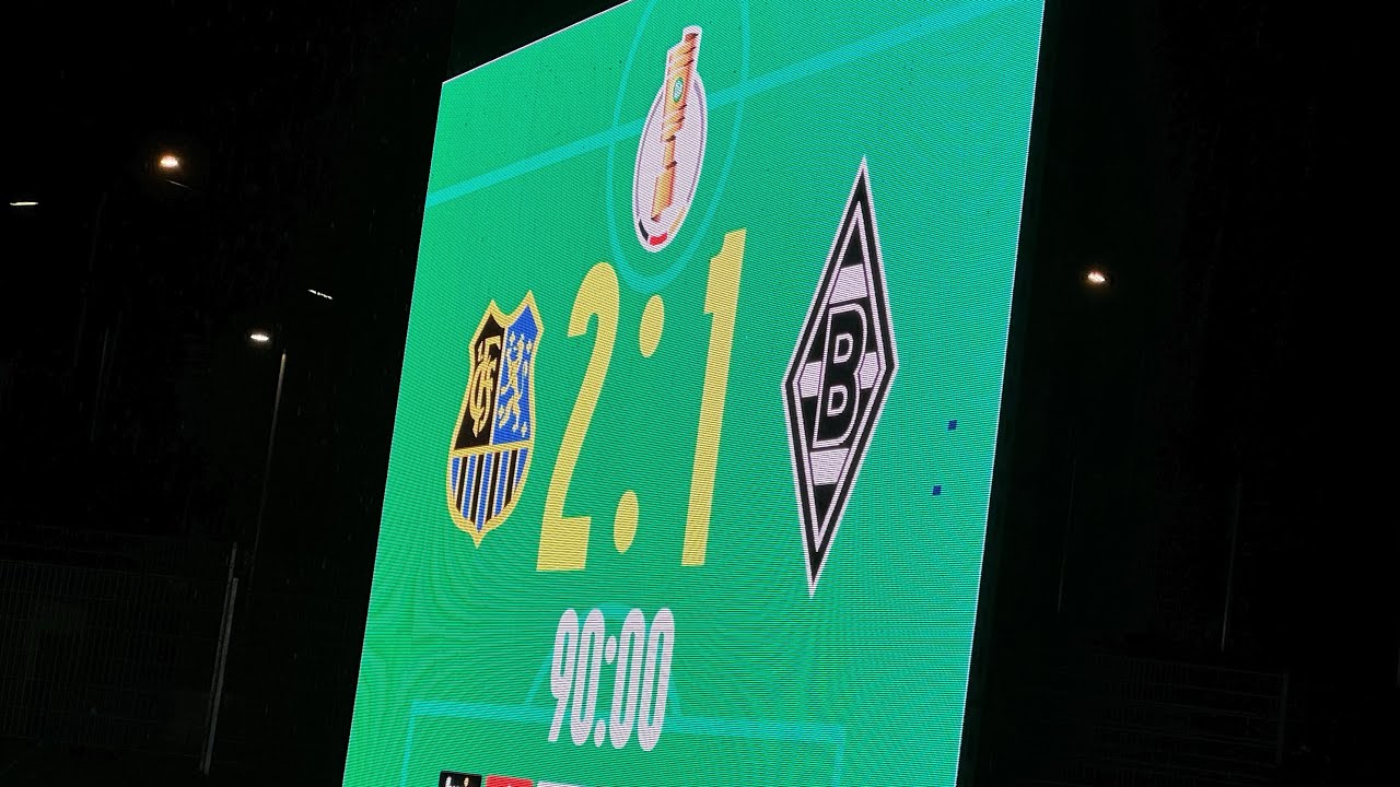 Die nächste Sensation – Drittligaklub Saarbrücken wirft Gladbach raus!!! DFB 🏆 POKAL!!!