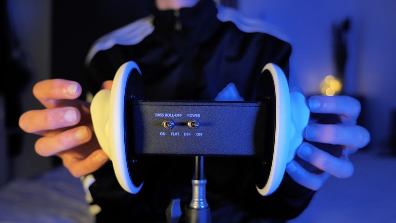 ASMR Ear tapping, ear cleaning, ear massage