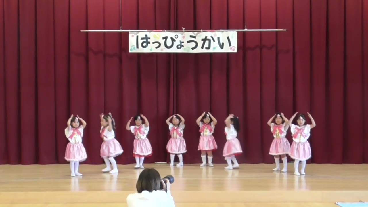 2025発表会予行3歳児遊戯