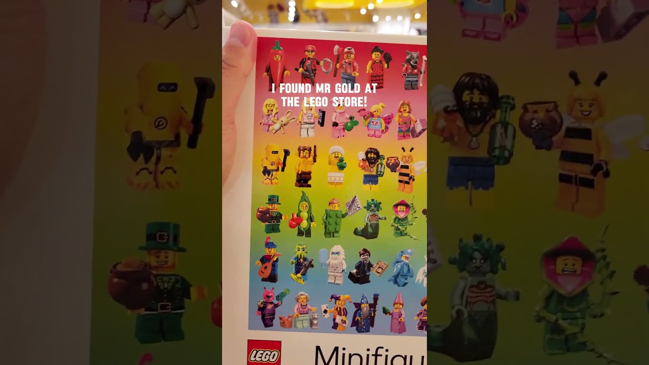 I found Mr Gold! #lego #legofans #legostore #legosg