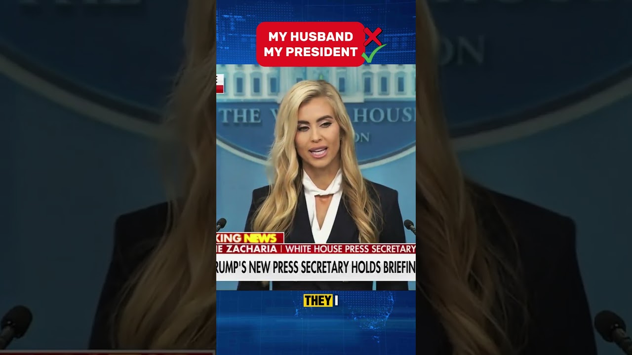 Закария: мой президент &mdash; простите, мой муж. #trump #PressSecretary #usatoday #usa