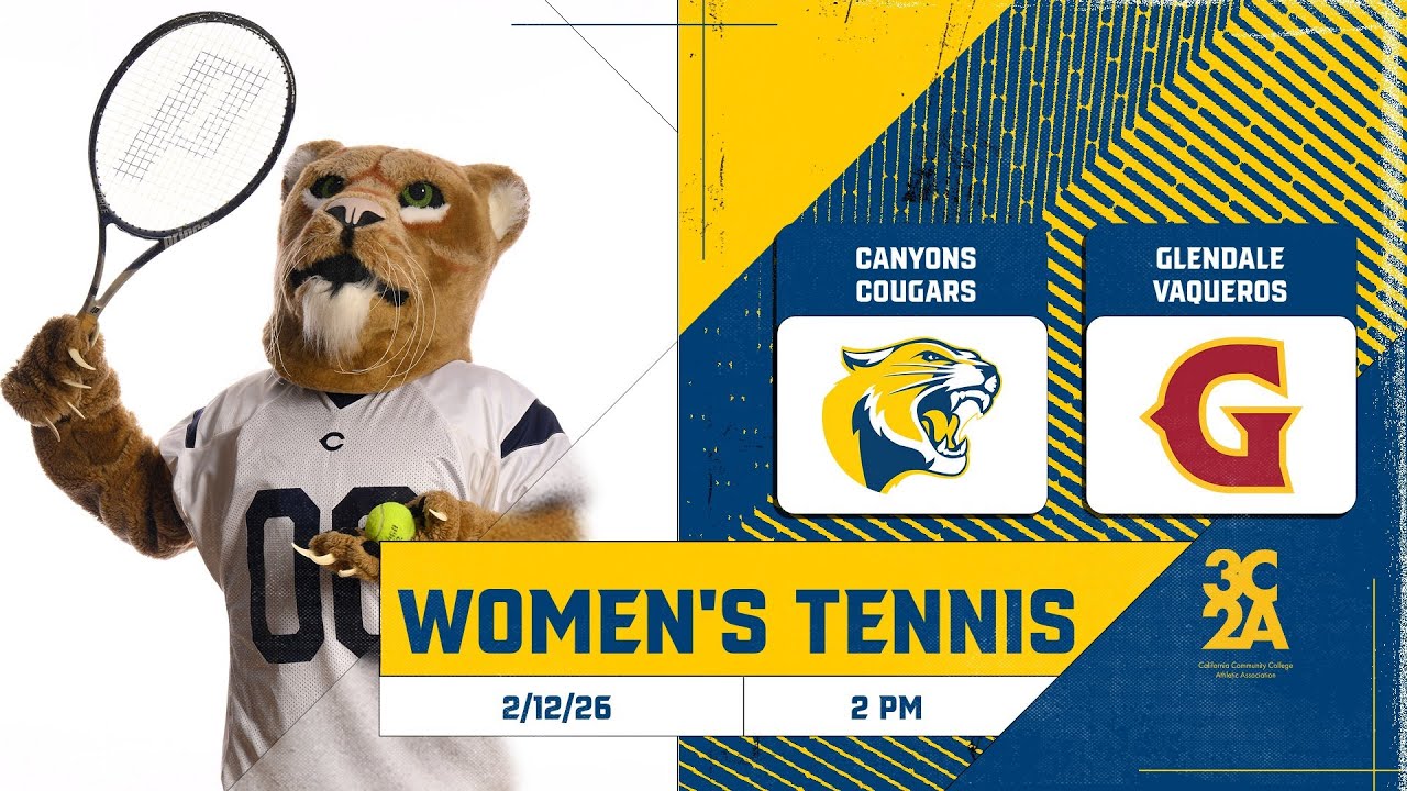 Canyons Women's Tennis vs Glendale - 2/12/26 - 2pm
