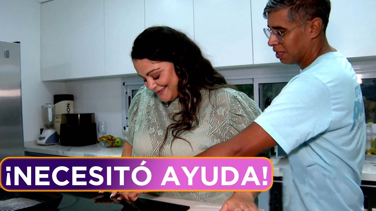 NO SABÍA PRENDER LA COCINA: Melina mostró la intimidad de su casa sin tapujos y empieza a aprender