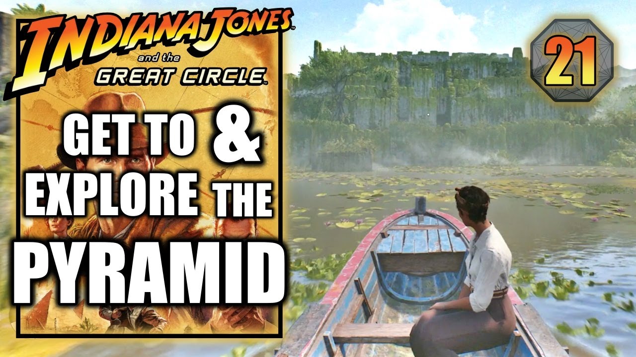 Indiana Jones and the Great Circle - Get to & Explore the Pyramid - The Blessed Pearl - Part 21