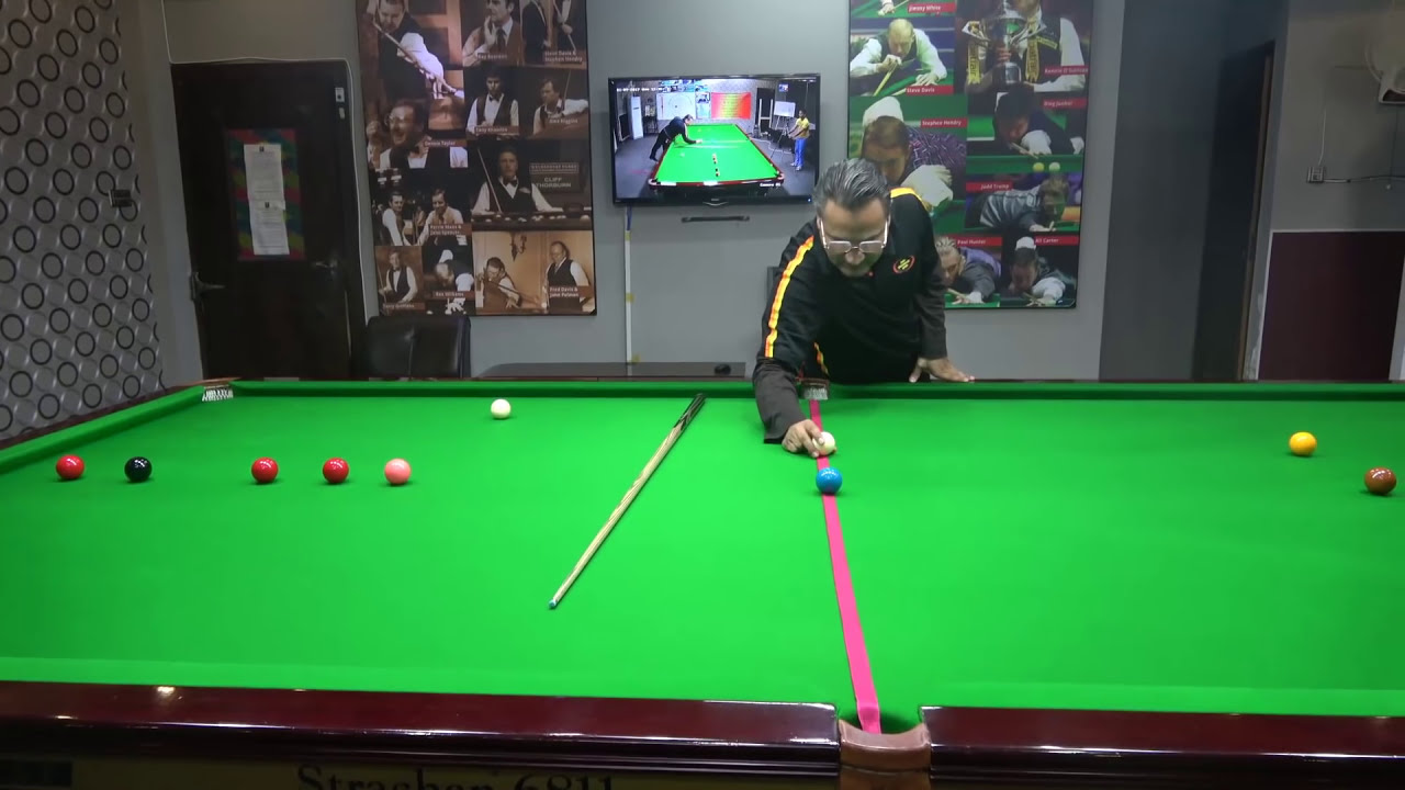 32. Snooker Coaching / Training! Line of Aim explained Part 1/2  By AQ Snooker Coaching Academy