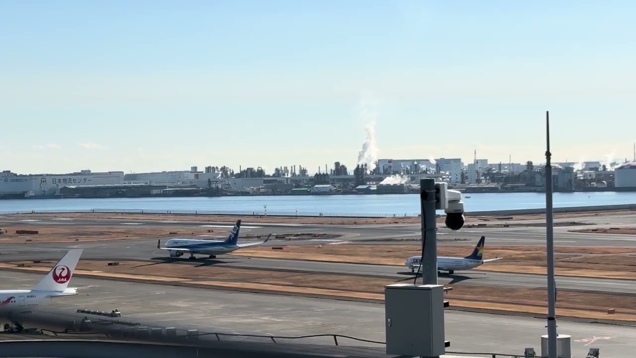 羽田空港T1散歩【ANA】【スカイマーク】2026.2.1#haneda #airplane 