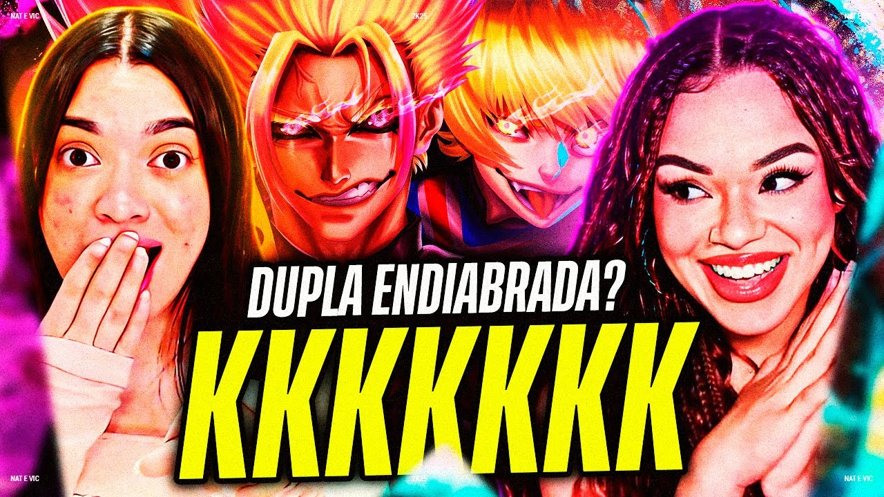 Anirap: Charles e Shidou (Blue Lock) - Jogada Perversa (feat. Ark King) | Vick e Nat [REACT]