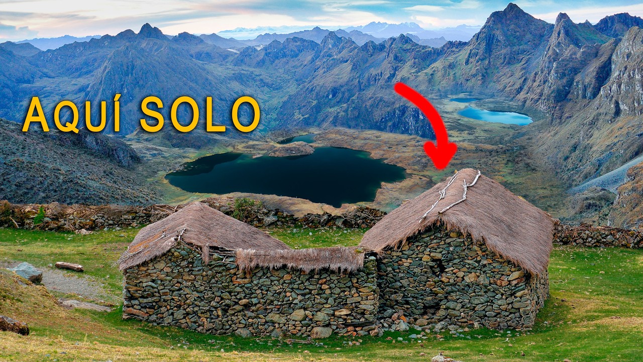 4 días SOLO en los Andes, entre lagunas ENCANTADAS en un lugar INEXPLORADO